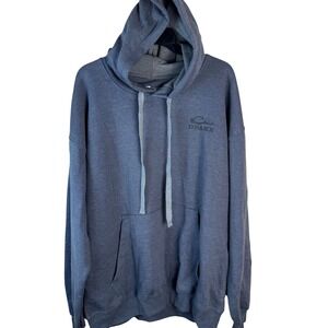 Drake‎ Waterfowl Mallard Duck Graphic Hoodie Gray XL